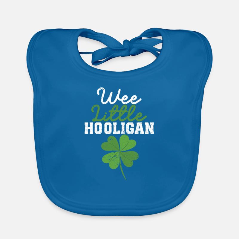 Wee Little Hooligan St. Patrick's Day Irish Organic Baby Bibs