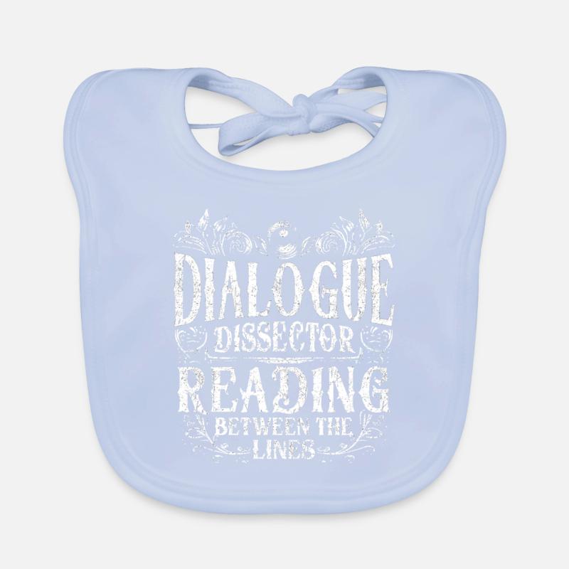 Dialogue Dissector for Film Script Organic Baby Bibs