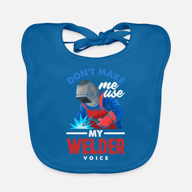 Lustiges Schweißer Geschenk Baby Bio-Lätzchen
