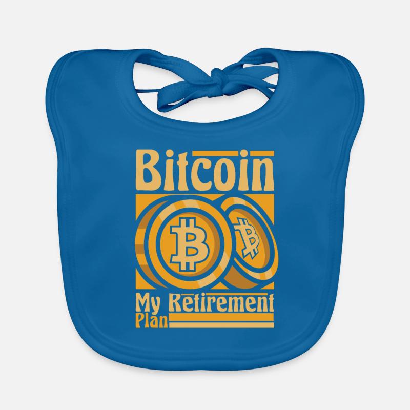 Bitcoin My Retirement Plan Crypto Cryptocurrency Organic Baby Bibs