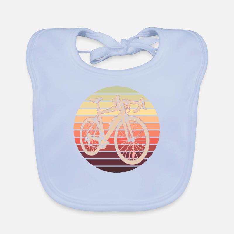 Vélo de route Cyclisme Cyclistes Bavoir bio Bébé