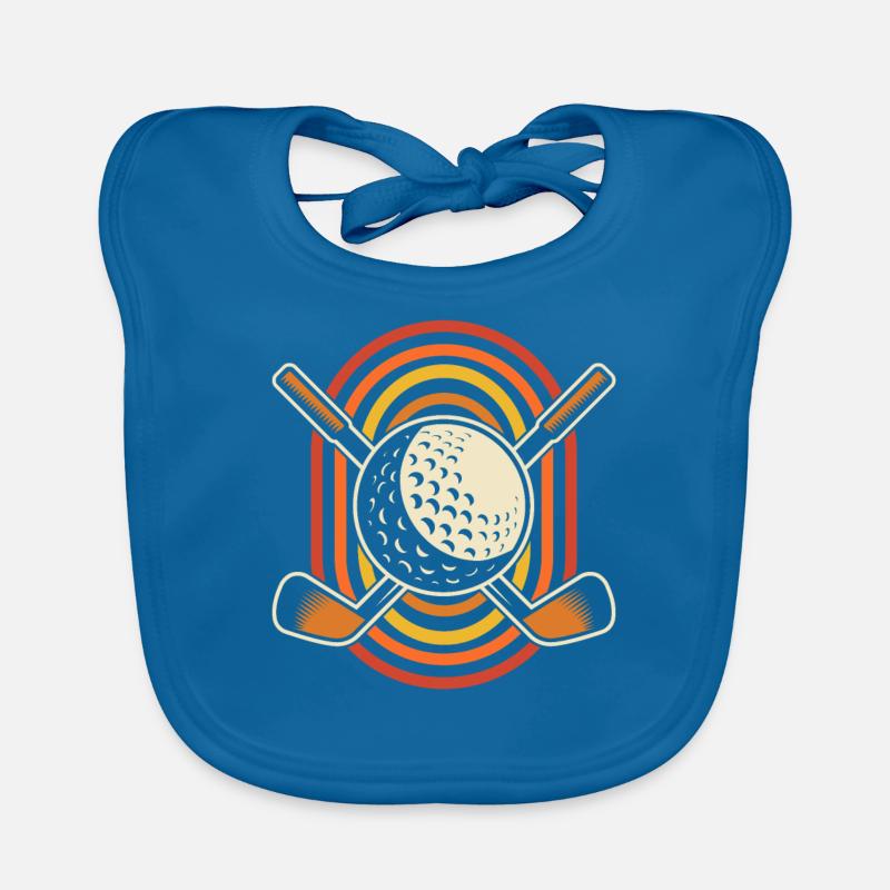 Golf Golfeurs Golfeurs Bavoir bio Bébé