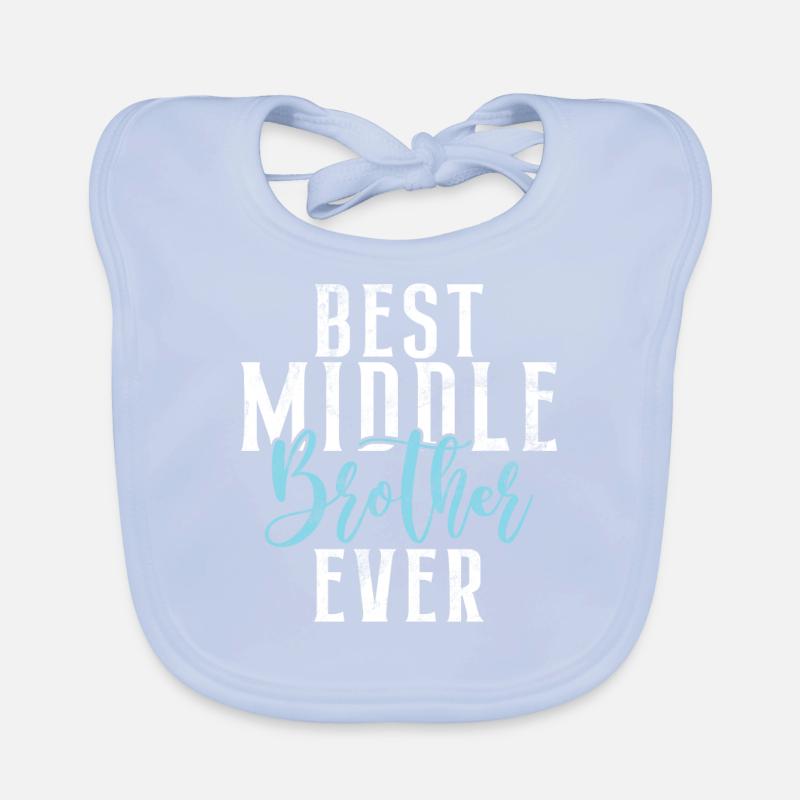 Cadeaux du frère du milieu Bavoir bio Bébé