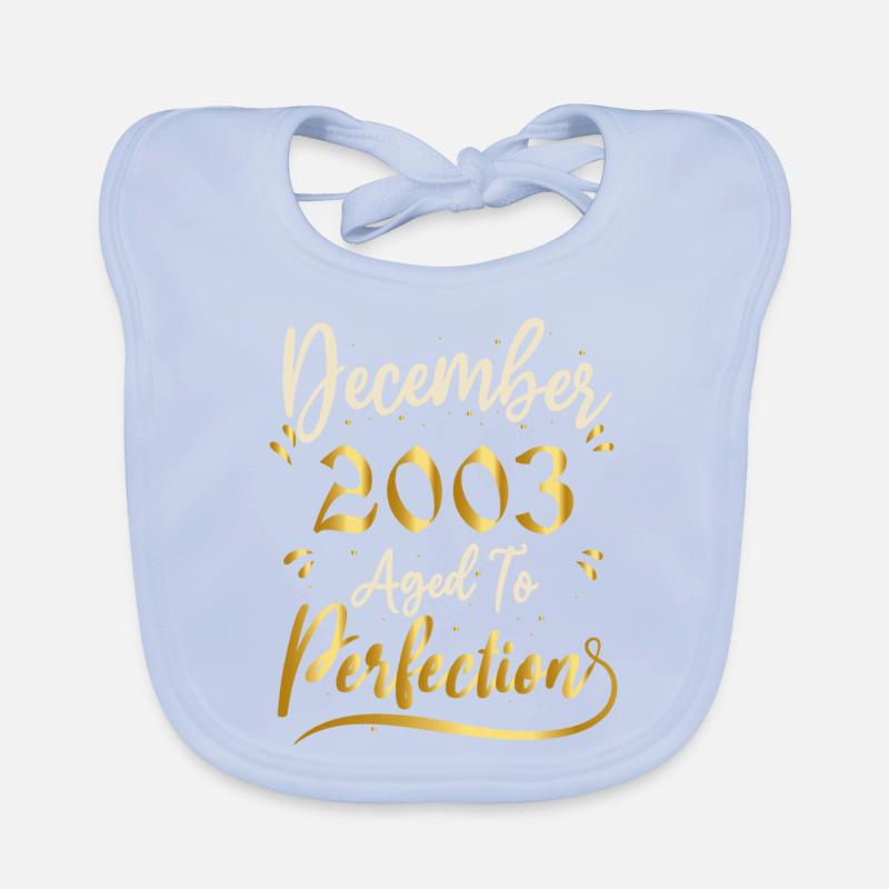 Dezember 2003 Dezember Jubiläum Dezember 2003 Baby Bio-Lätzchen