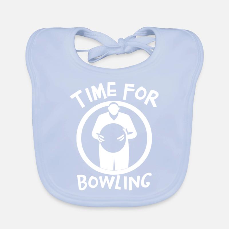 C’est l’heure du bowling Bavoir bio Bébé