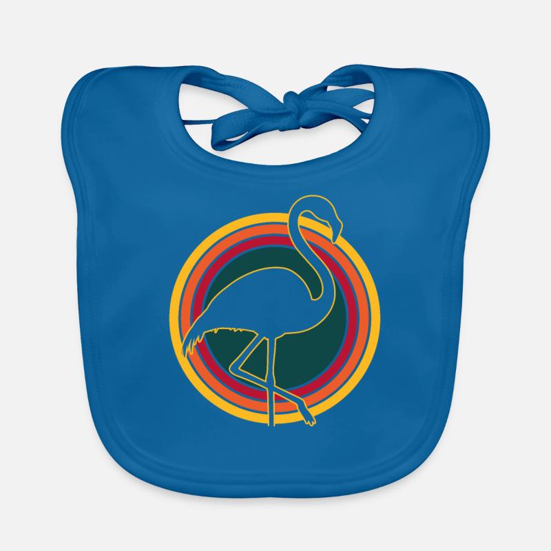 Flamingo Baby Bio-Lätzchen
