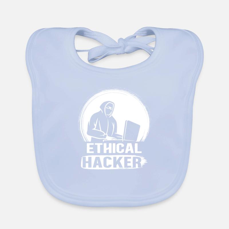 Cyber Security Hacker et piratage éthique Bavoir bio Bébé