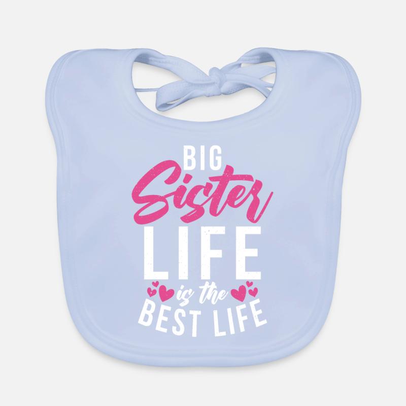 Big Sister Gift Baby Bio-Lätzchen