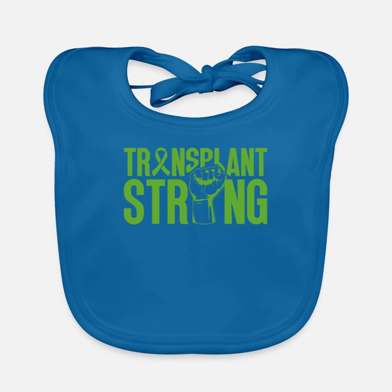 Organspender Organtransplantation Organspende Baby Bio-Lätzchen