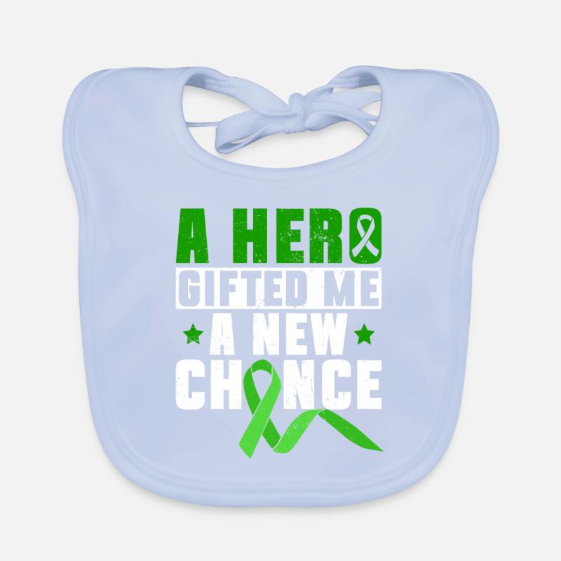 Organspender Organtransplantation Organspende Baby Bio-Lätzchen
