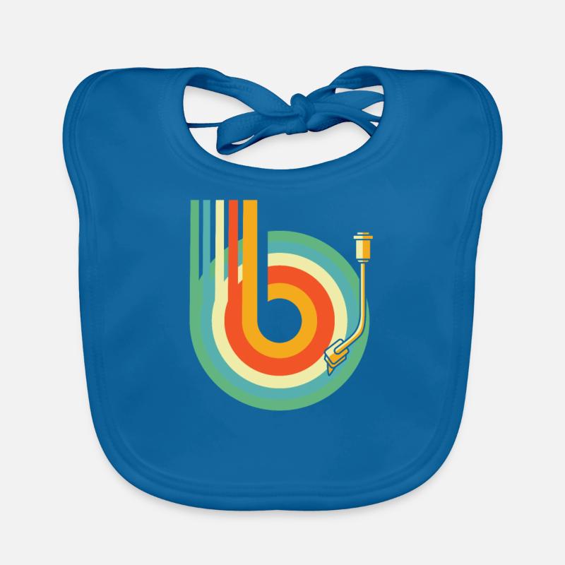 Collectionneur de disques vinyles Bavoir bio Bébé