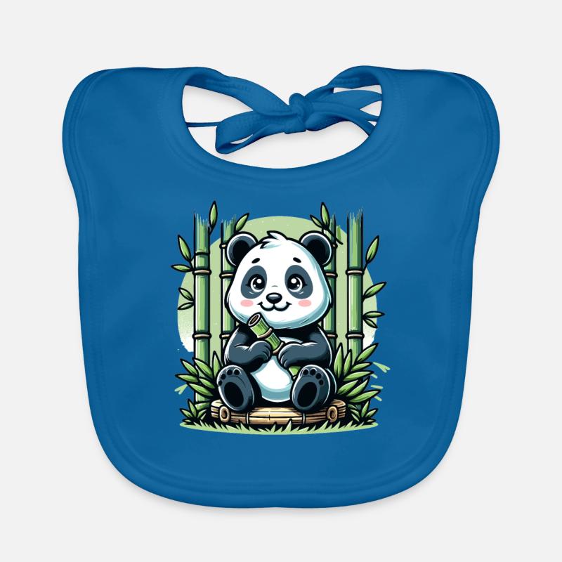 Panda Bamboo Organic Baby Bibs