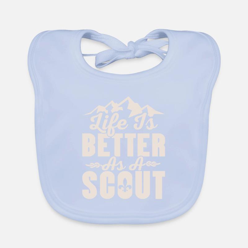Scout's Life Upgrade: Better Every Day Tee Organic Baby Bibs