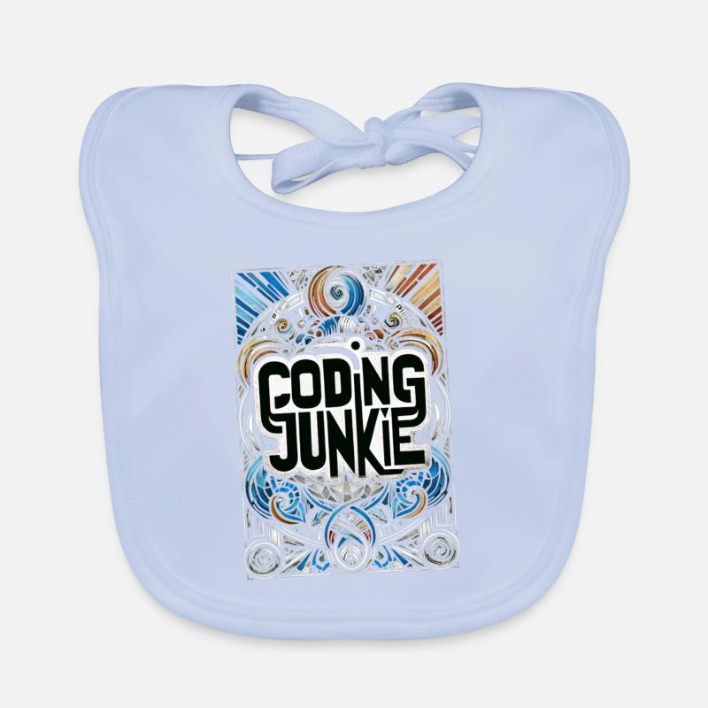 Coding Junkie 14 Organic Baby Bibs