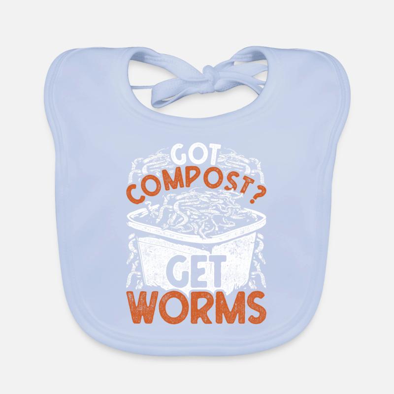 Vermiculture éleveur de vers Vous avez du compost ? Obtenir des vers Bavoir bio Bébé