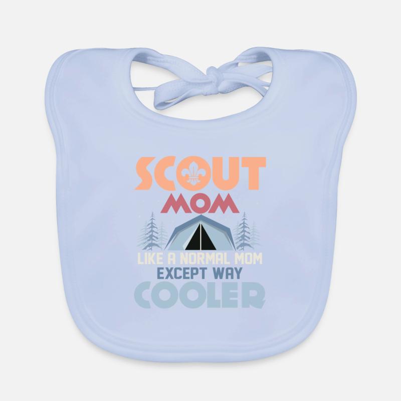 Scout Mom Level Up: Ultimate Cool Tee Baby Bio-Lätzchen