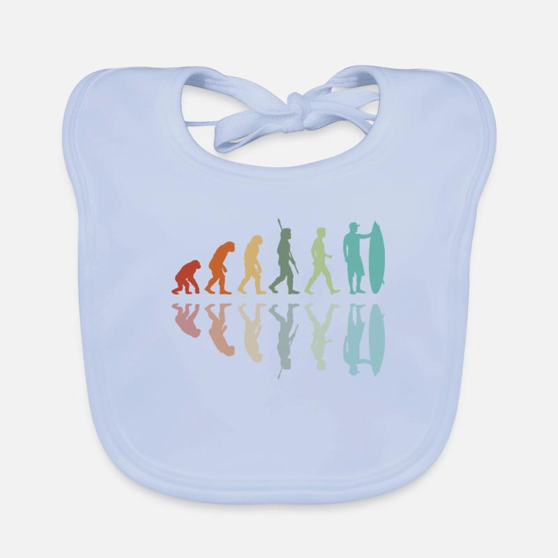 Évolution du surf Bavoir bio Bébé