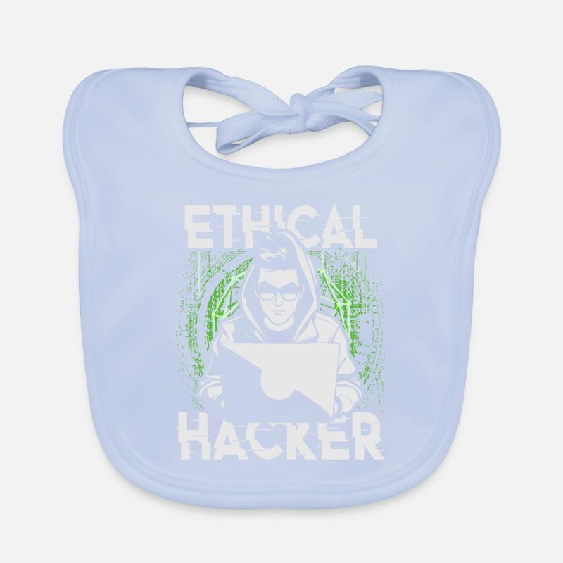 Ethical Hacker Ethischer Hacker Organic Baby Bibs