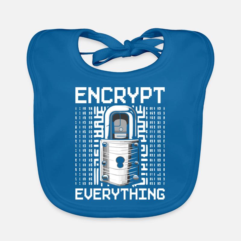 Ethical Hacker Ethischer Hacker Encrypt Everything Organic Baby Bibs