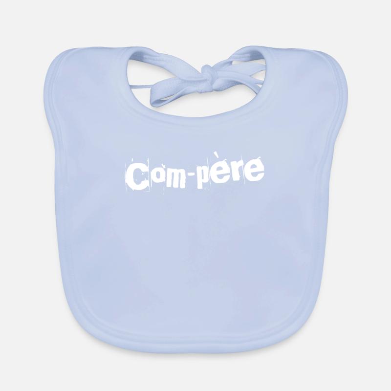 Papa Compagnon Bavoir bio Bébé
