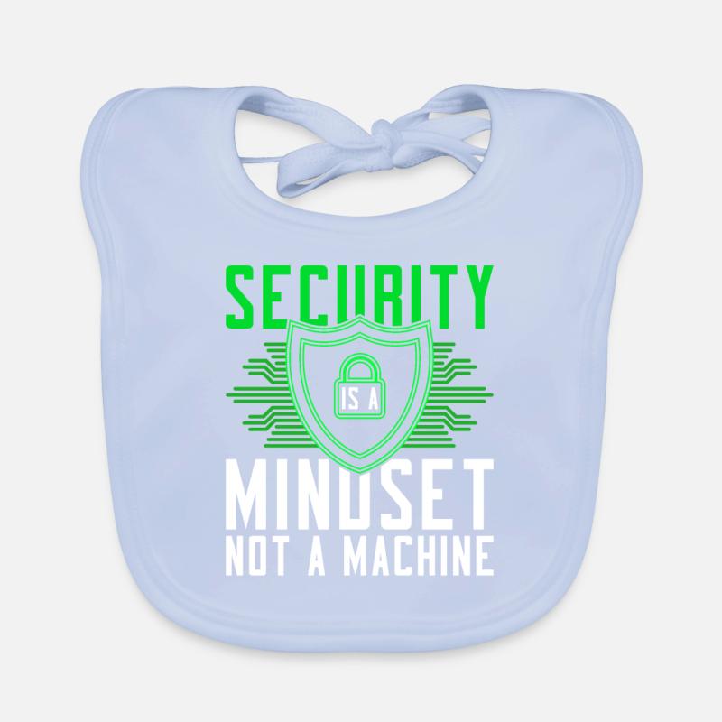 Ethical Hacker Ethischer Hacker Baby Bio-Lätzchen