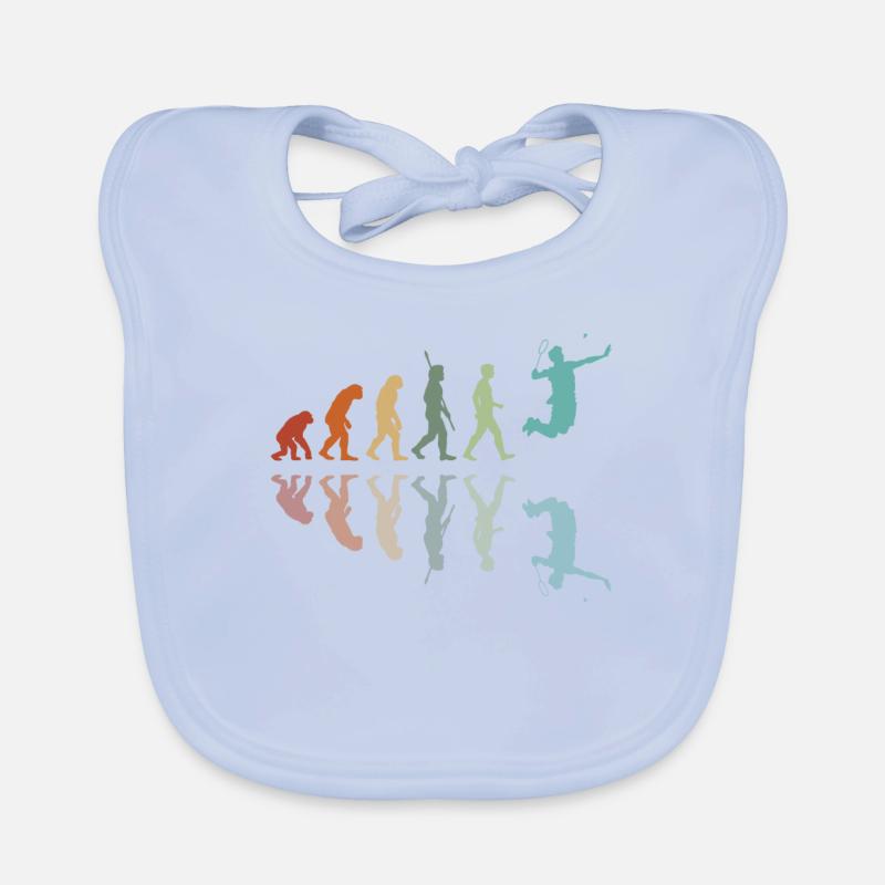 Badminton Evolution Baby Bio-Lätzchen