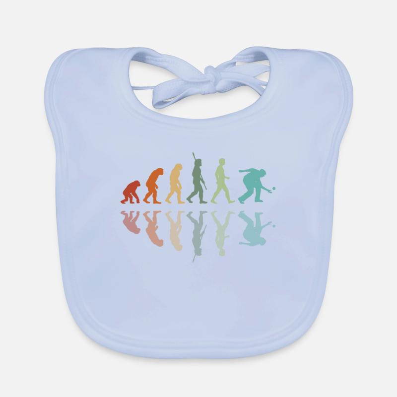 Évolution De Joueurs De Pétanque Bavoir bio Bébé