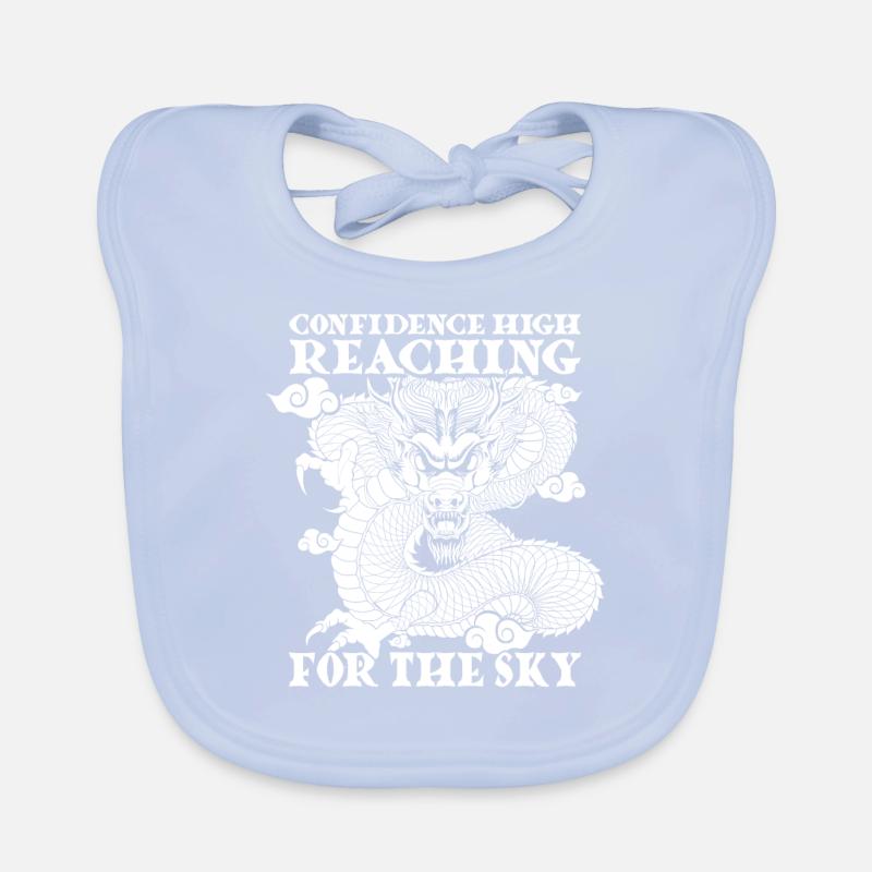 Année du Dragon 2024 Bavoir bio Bébé