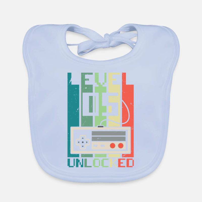 Level 5 Unlocked Organic Baby Bibs