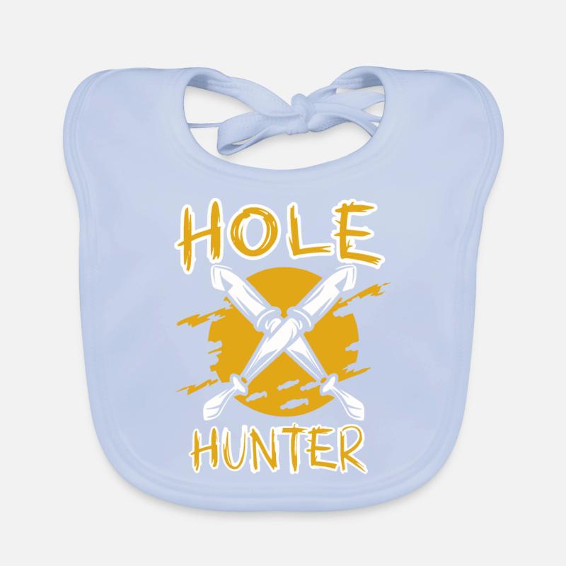 PEOPLE HOLE DIGGER Organic Baby Bibs