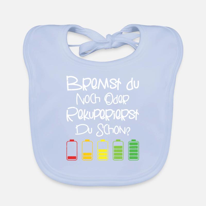 Bremst du Noch Oder Rekuperierst Du Schon? Baby Bio-Lätzchen