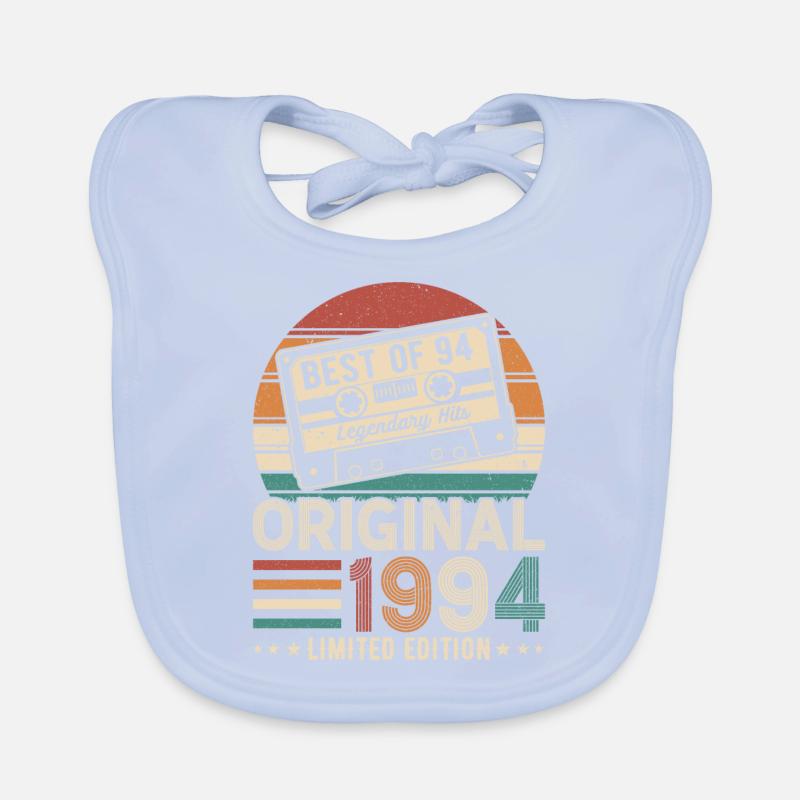 Young, Wild & 30 - 1994 Edition Organic Baby Bibs