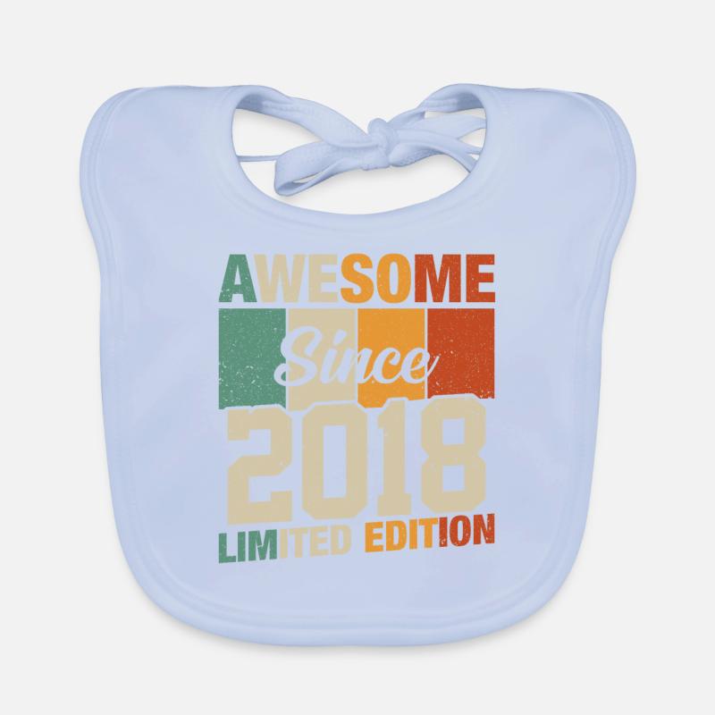 Millésime 2018 Légendes Bavoir bio Bébé