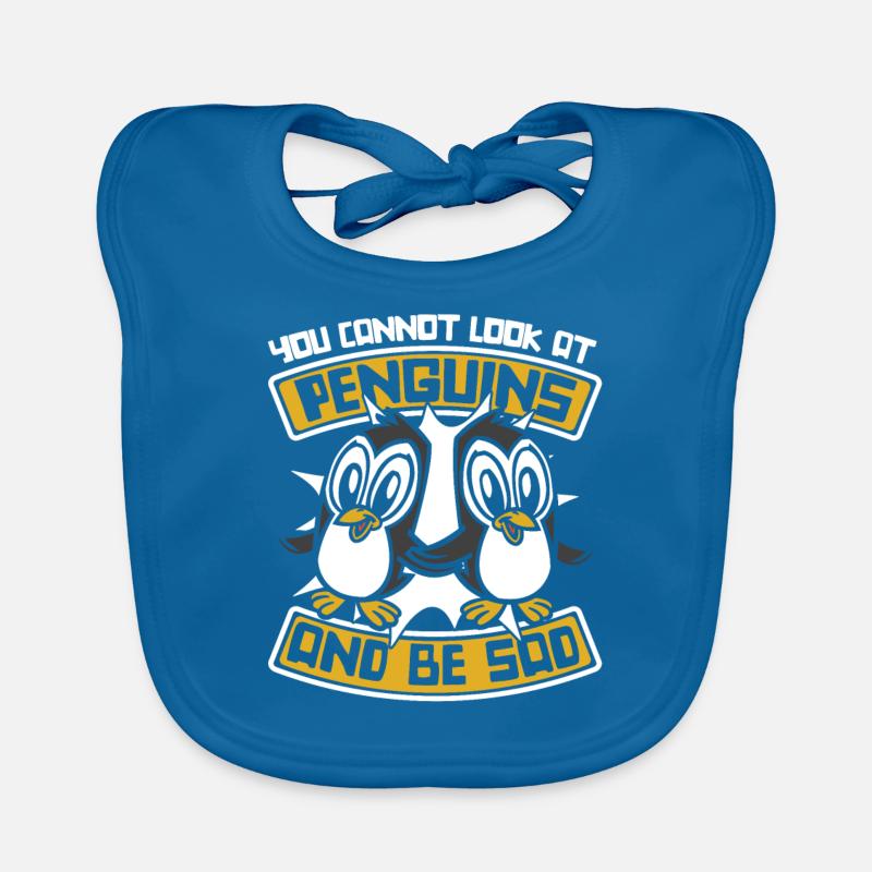 You Cannot Look At Penguins And Be Sad Organic Baby Bibs