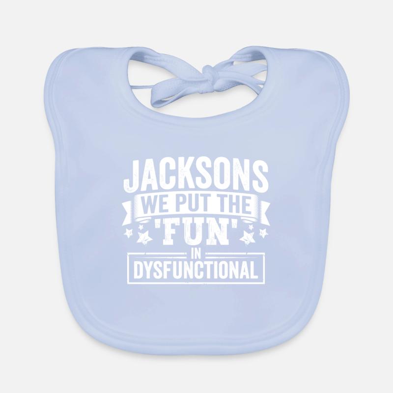 Jacksons Fun Dysfunctional Team Geschenkidee Baby Bio-Lätzchen
