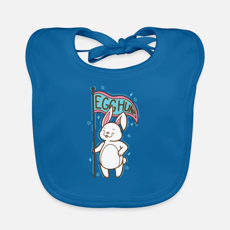 Egg Hunt Easter Easter Eggs Organic Baby Bibs