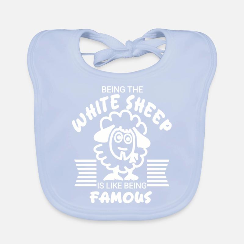 Schaf Baby Bio-Lätzchen