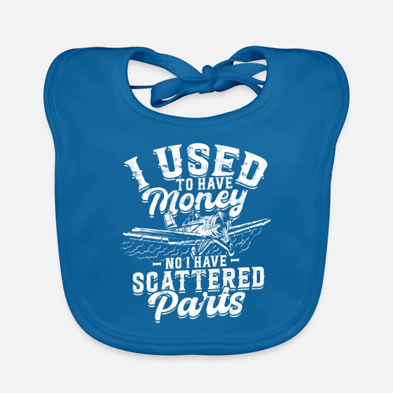 Model Airplane Model Airplane Organic Baby Bibs