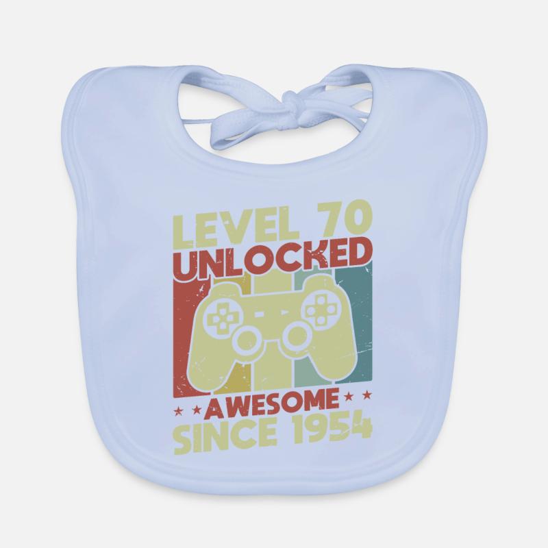 Level 70 Unlocked Organic Baby Bibs