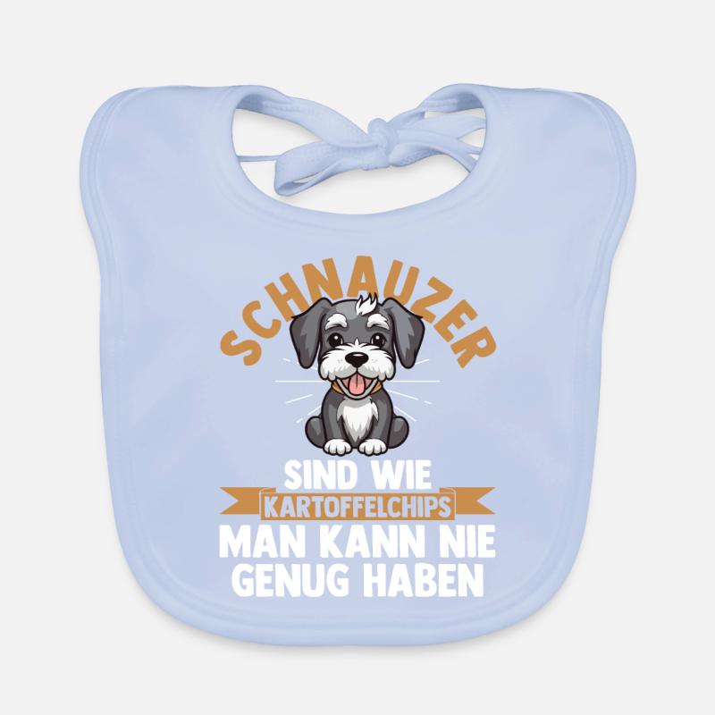 Schnauzer géant Schnauzer chien Bavoir bio Bébé