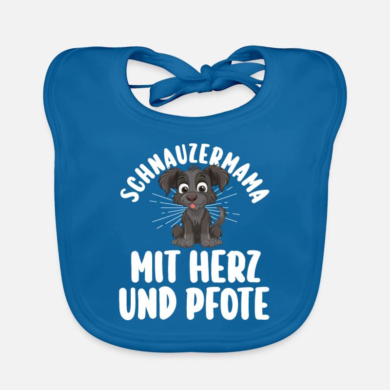 Schnauzer géant Schnauzer chien Bavoir bio Bébé