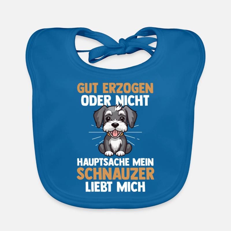 Schnauzer géant Schnauzer chien Bavoir bio Bébé