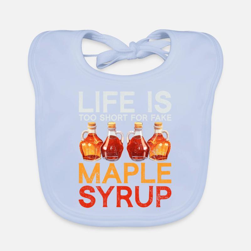 Maple Syrup Maple Tree Maple Sap Organic Baby Bibs