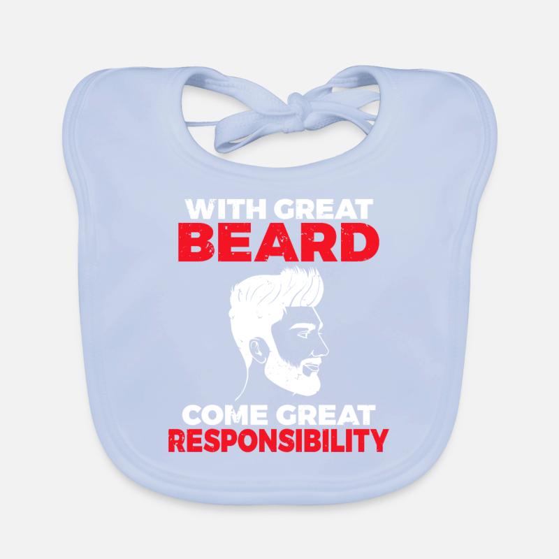 Giftidea Beard Men Baby Bio-Lätzchen
