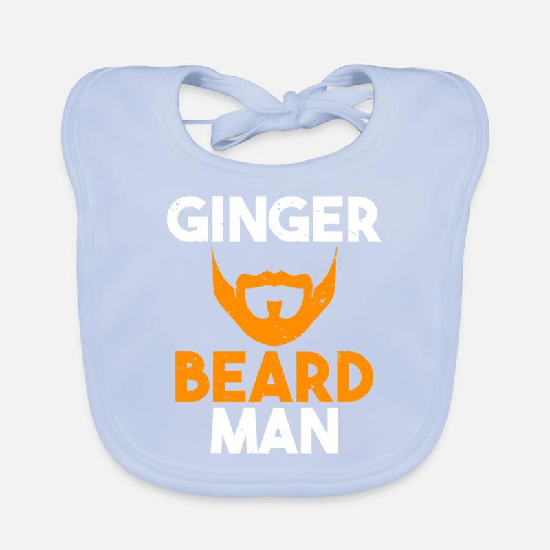 Giftidea Beard Men Baby Bio-Lätzchen
