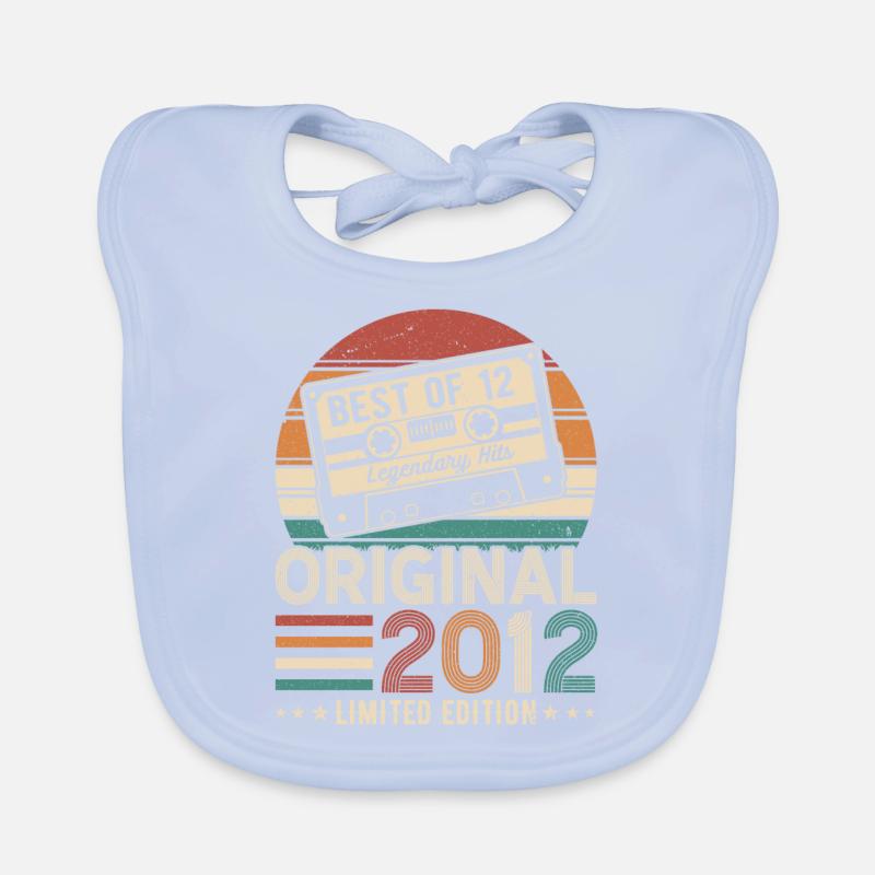 Zeitreise Geburtstag 2012 Baby Bio-Lätzchen