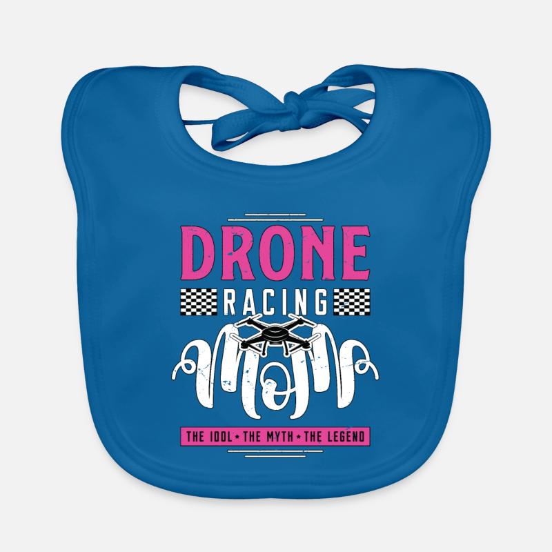 Drone Racing Lover Maman L’Idole La Machine De Course Bavoir bio Bébé