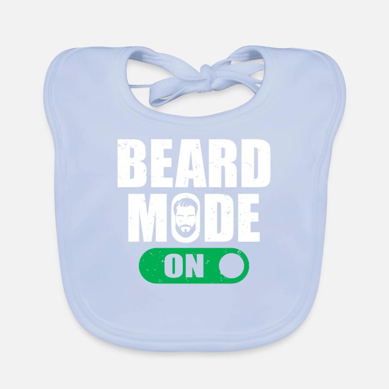 Giftidea Beard Men Organic Baby Bibs