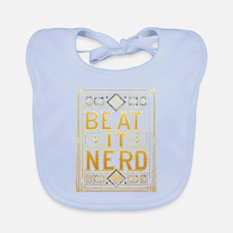 Beat it Nerd 13 Organic Baby Bibs