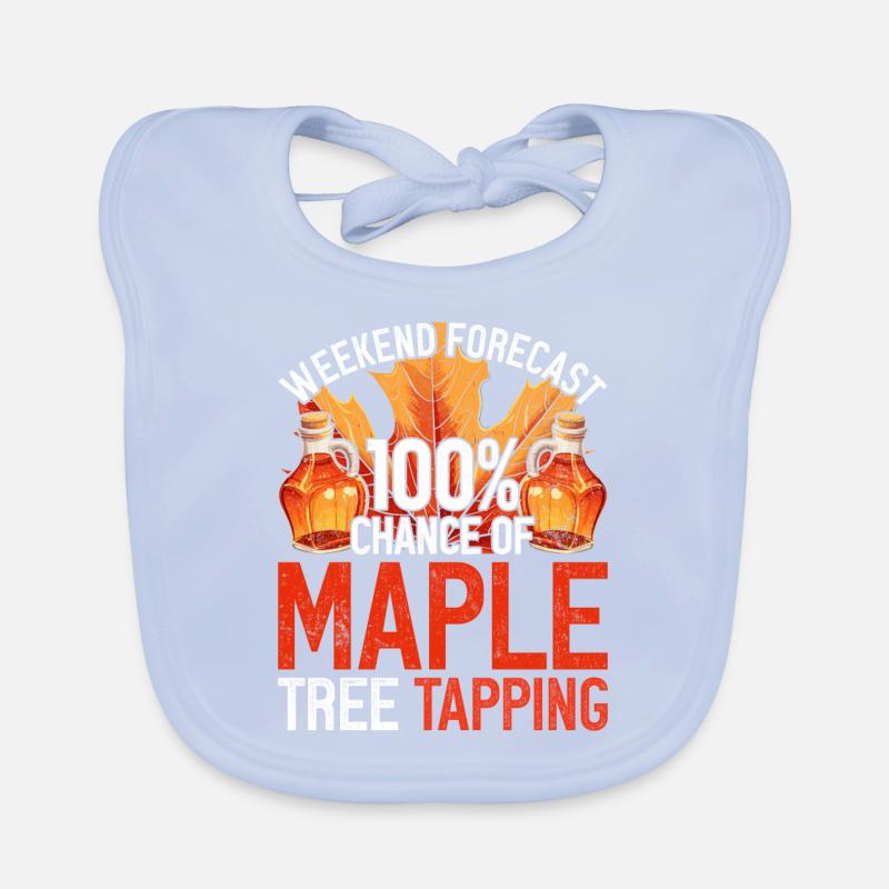 Maple Syrup Maple Tree Maple Sap Organic Baby Bibs